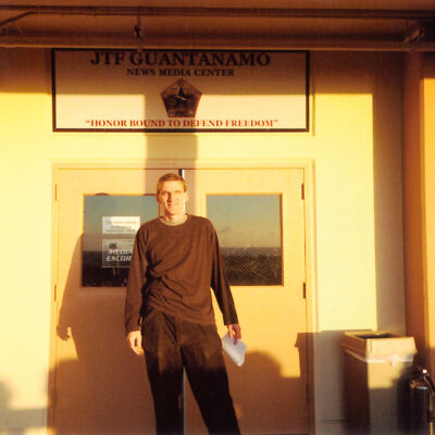 Image of Clive at JTF Guantanamo
