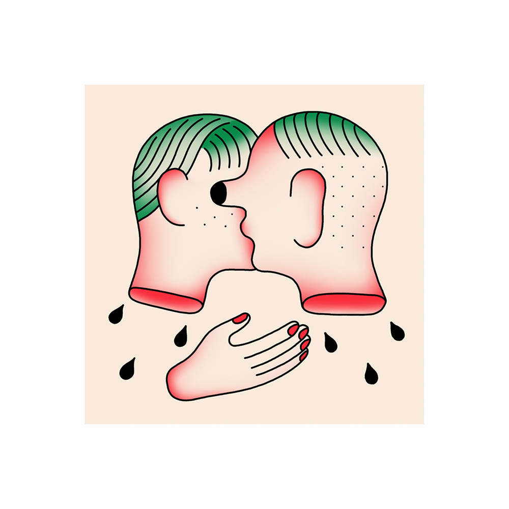 Planar editions print - "Kiss" by Simon Landrein (£125)