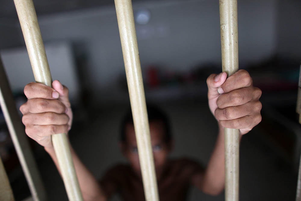 Image by Josh Estey of Indonesia prisoner