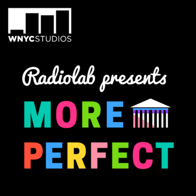 Logo for RadioLab's More Perfect