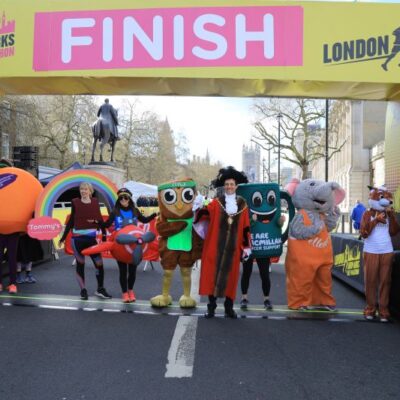 London Landmarks finish line