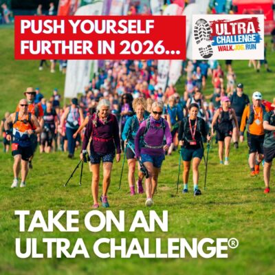 Push yourself further in 2026...Take on an ultra challenge