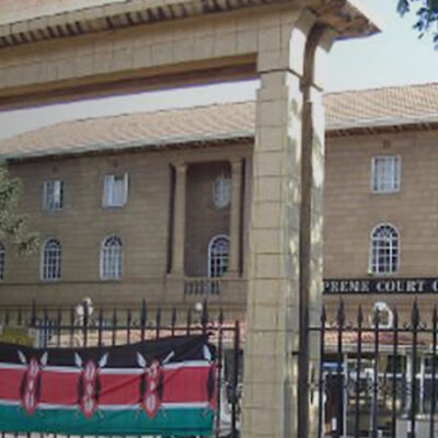 Image of the Kenyan Supreme Court, taken by the World Coalition Against the Death Penalty